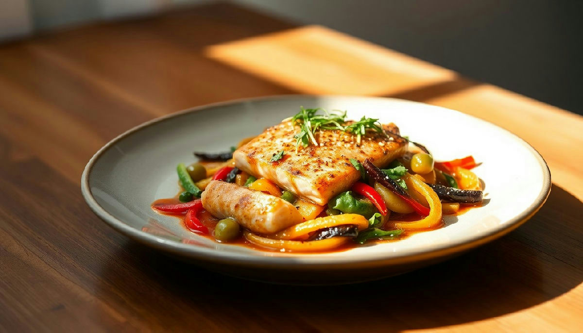 Thai-Style Salmon Stir-Fry