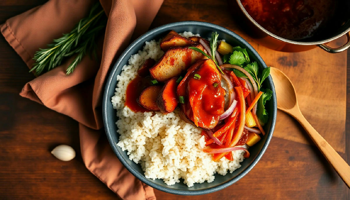 Gochujang Glazed Pork Bowl
