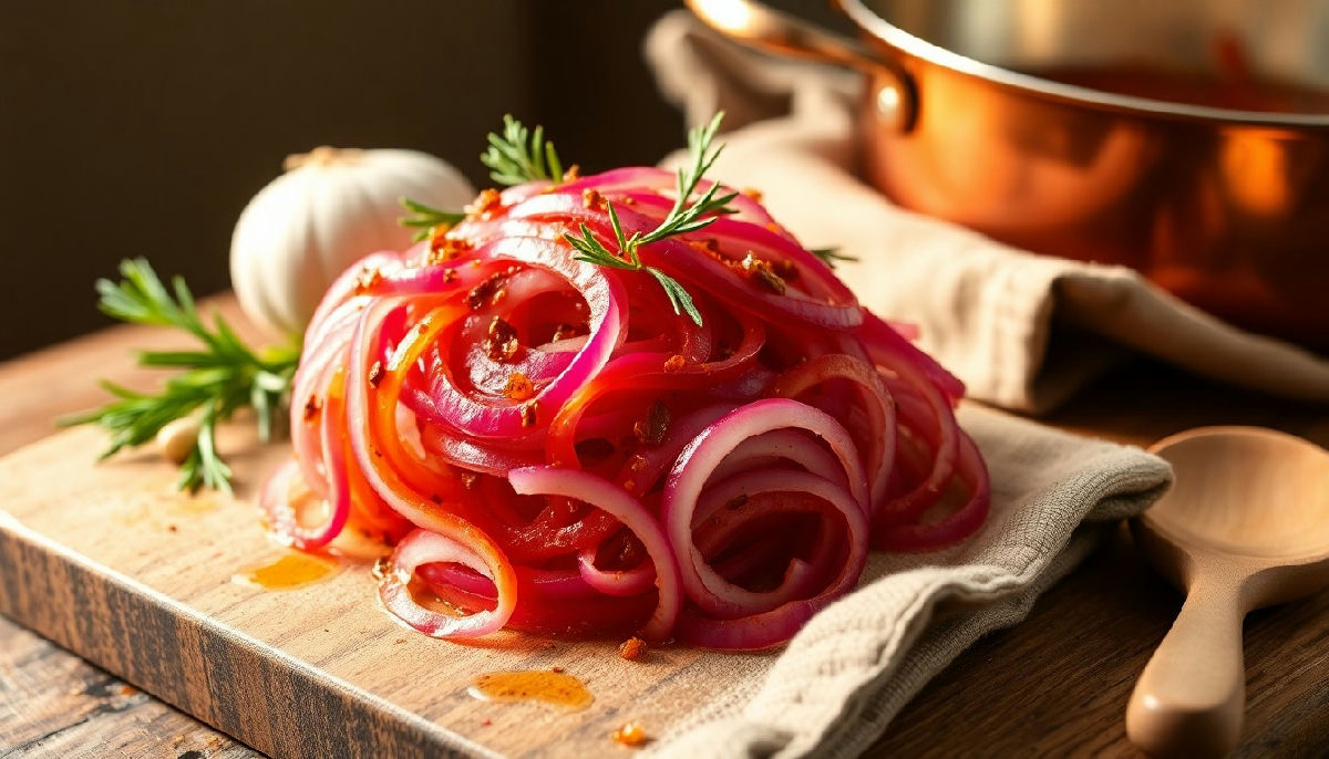 Spicy Pickled Onions
